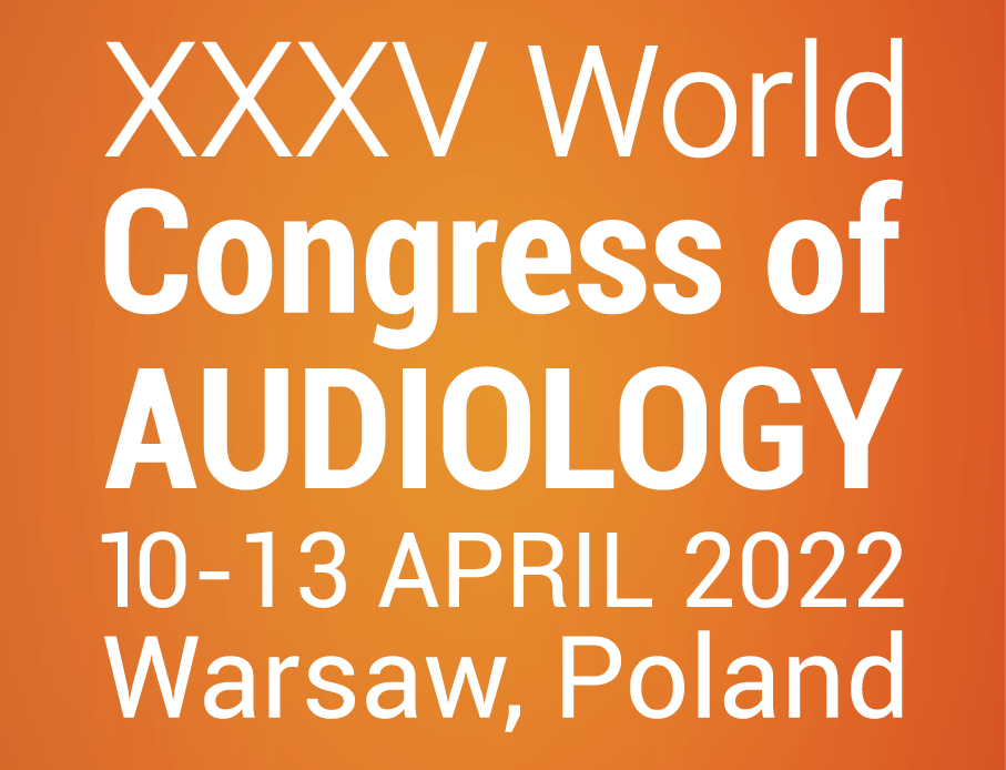 XXXV World Congress of Audiology, 1013 kwietnia 2022, Warszawa
